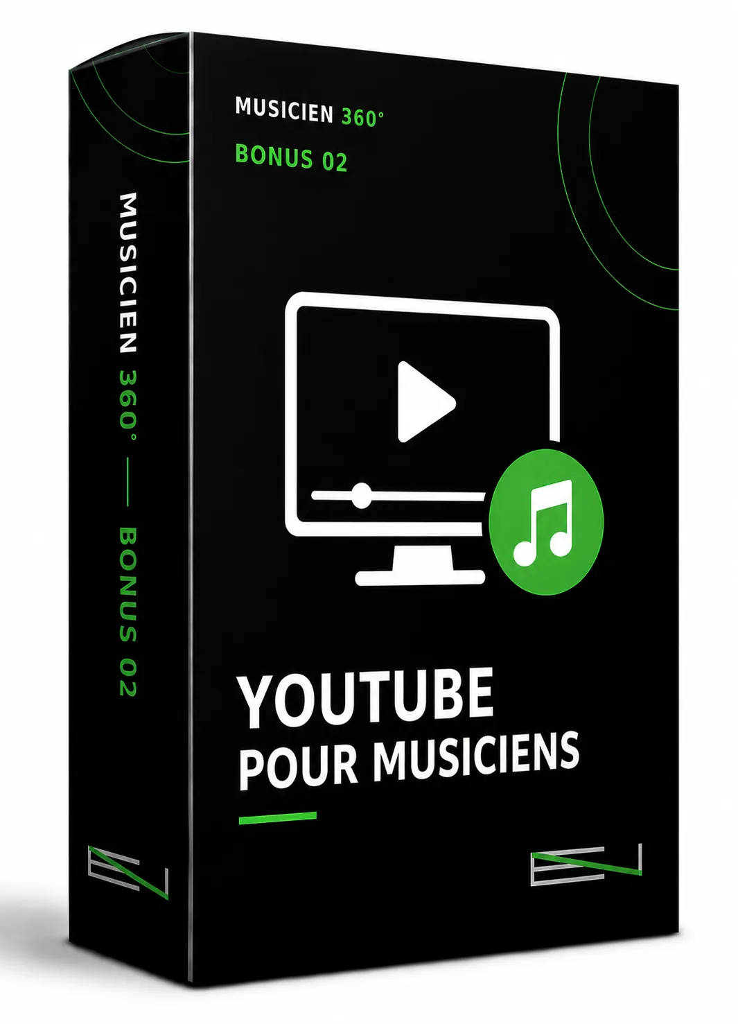 Mockup BONUS 02 — YOUTUBE POUR MUSICIENS