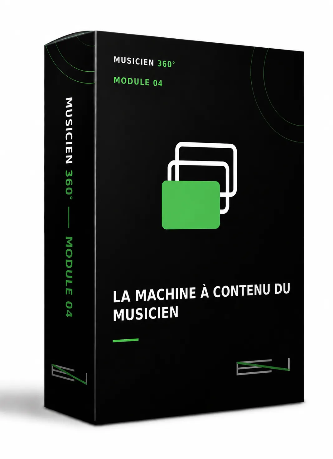 Mockup module 04 — LA MACHINE À CONTENU DU MUSICIEN