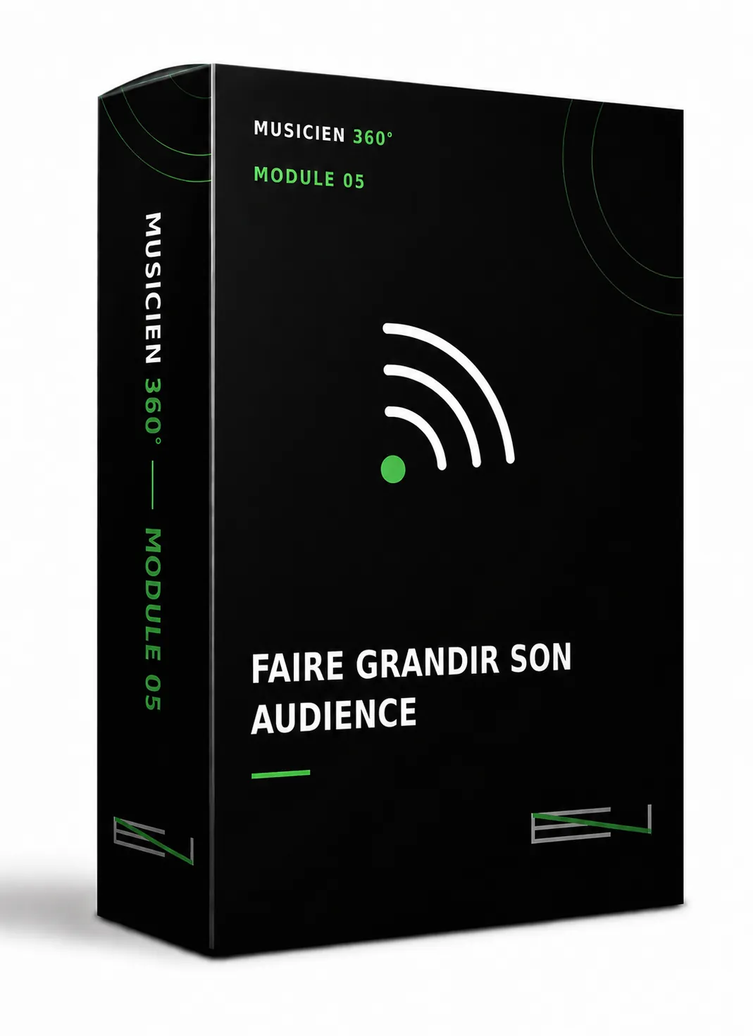 Mockup module 05 — CONSTRUIRE TON AUDIENCE