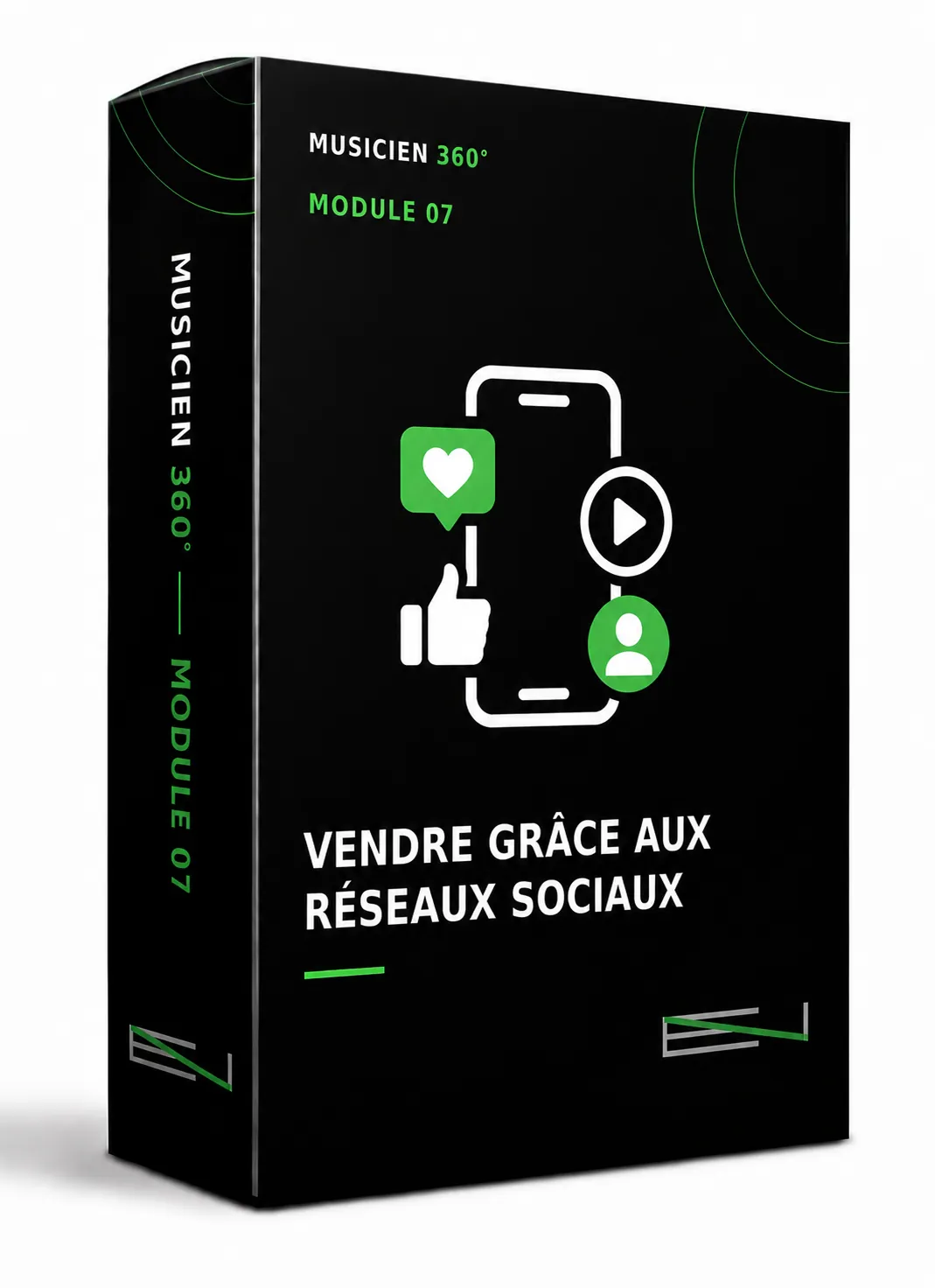 Mockup module 07 — VENDRE GRÂCE AUX RÉSEAUX SOCIAUX